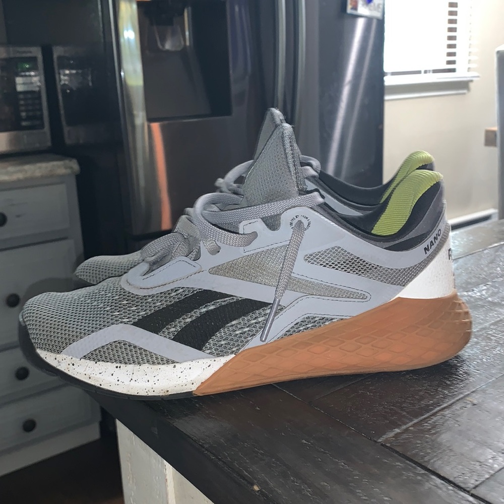 Reebok men’s size 10.5  nano x training shoes.
